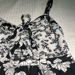 Causal Dress with flower pattern